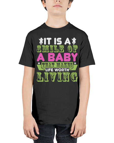 It is a smile of a baby Style 128# - baby - Youth Tee Unisex
