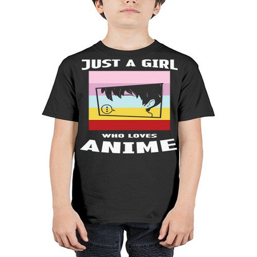 Just A Girl Who Loves Anime 265# - anime - Youth Tee Unisex