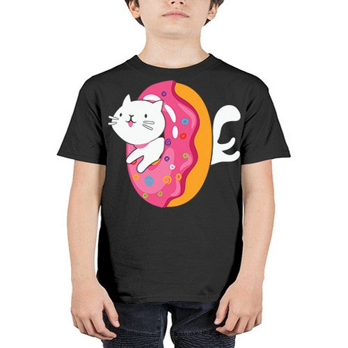 Kawaii Cat Donut Anime Lover Anime 267# - anime - Youth Tee Unisex