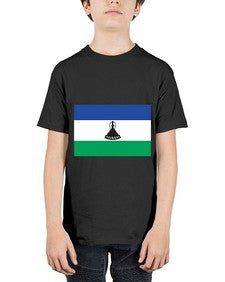 Lesotho 1129# - world flags - Youth Tee Unisex