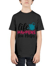 Life Happens Tea Helps 1310# - tea - Youth Tee Unisex