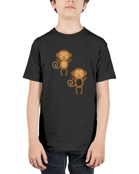Little_monkeys_MF_5814 - monkey - Youth Tee Unisex