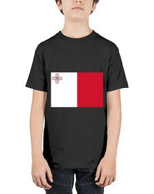 Malta 1222# - world flags - Youth Tee Unisex