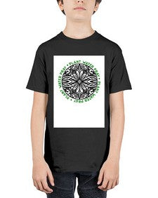 Mandala Garden Round 910# - mandala - Youth Tee Unisex