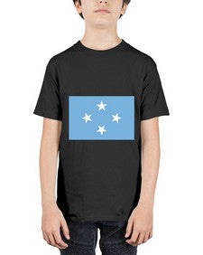 Micronesia 1293# - world flags - Youth Tee Unisex