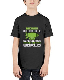 Moms are 170# - cartoon super hero - Youth Tee Unisex