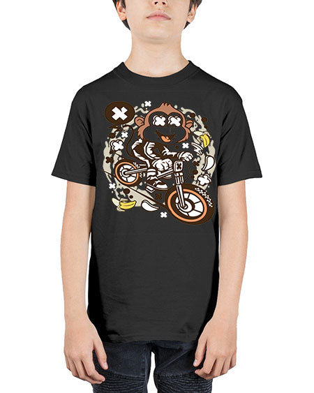 Monkey Downhill - monkey - Youth Tee Unisex