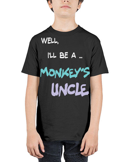 Monkey Uncle 18# - monkey - Youth Tee Unisex