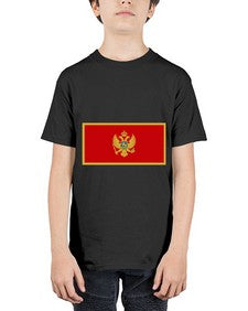 Montenegro 1344# - world flags - Youth Tee Unisex