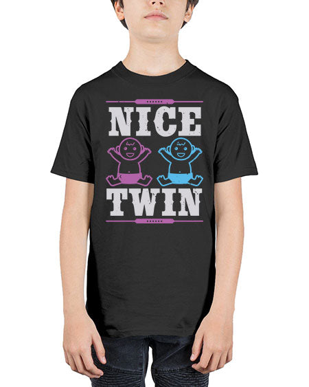 Nice Twin Style 167# - baby shower - Youth Tee Unisex