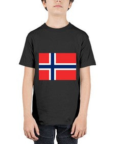 Norway 1513# - world flags - Youth Tee Unisex