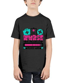 Nurse In Progress Please Wait Style Style 1160# - nurse - Youth Tee Unisex