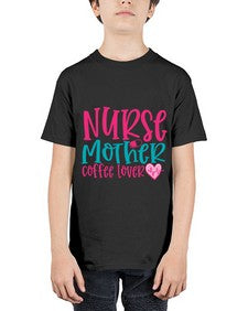 Nurse Mother Coffee Lover Style 1185# - nurse - Youth Tee Unisex