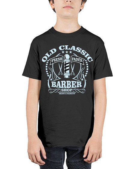 Old Classic Barber1285# - barber - Youth Tee Unisex