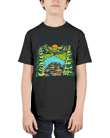 Outdoor Nature 17# - nature - Youth Tee Unisex