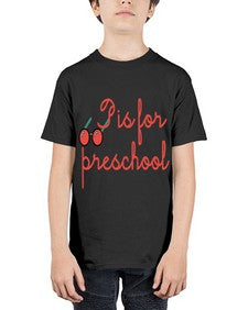P is for preschool 615# - prek headstart - Youth Tee Unisex