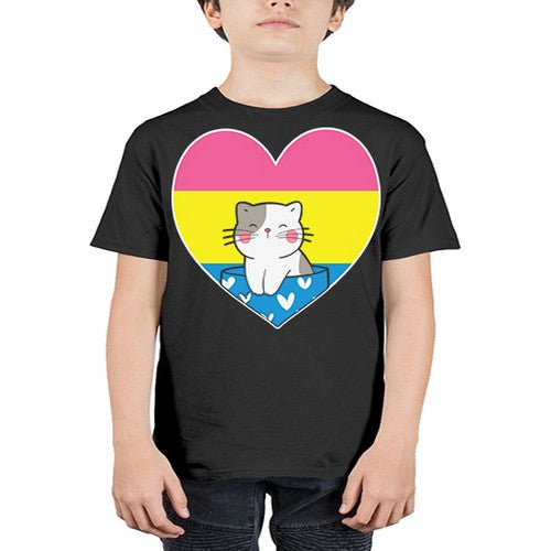 Pansexual Kawaii Cat Anime Art Anime 272# - anime - Youth Tee Unisex