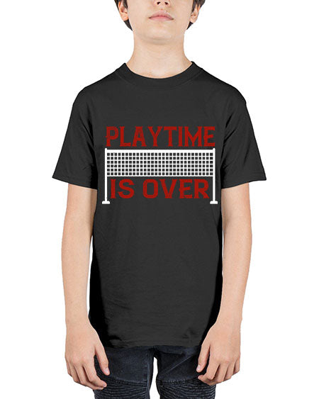 Playtime is over 1932# - badminton - Youth Tee Unisex