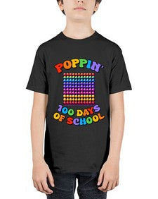 Poppin my way through 650# - one hundred days - Youth Tee Unisex