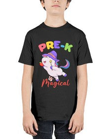 PreK is Magical Unicorn 666# - prek headstart - Youth Tee Unisex