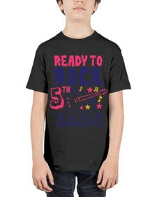 Ready To Rock fifth 727# - fifth grade - Youth Tee Unisex