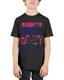 Ready To Rock third 738# - third grade - Youth Tee Unisex