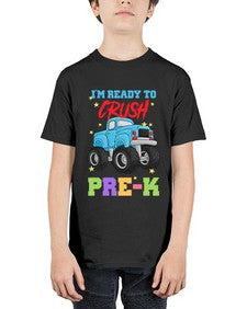 Ready to Crush PreK Monster 720# - prek headstart - Youth Tee Unisex