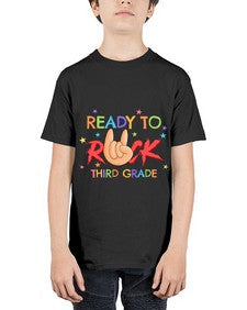 Ready to Rock third Grade 737# - third grade - Youth Tee Unisex