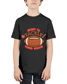 Ready to tackle third Grade 747# - third grade - Youth Tee Unisex