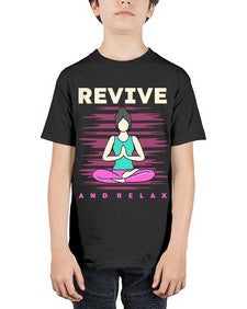 Revive and Relax 500# - yoga - Youth Tee Unisex