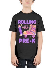 Rolling into PreK 788# - prek headstart - Youth Tee Unisex
