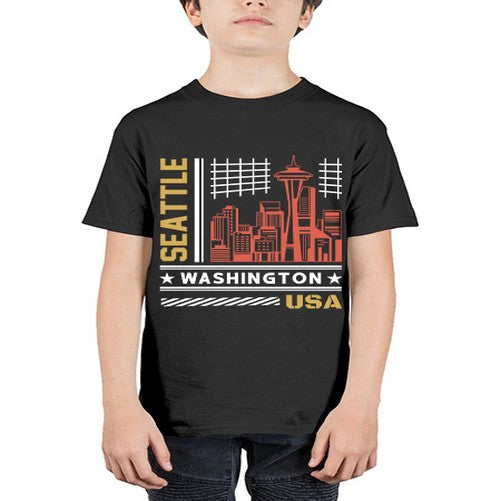 Seattle 1809# - cities - Youth Tee Unisex