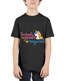Second Grade Is Magical 822# - second grade - Youth Tee Unisex