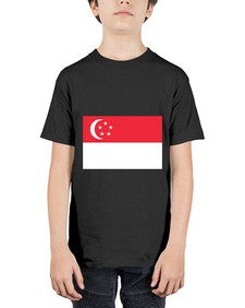 Singapore 1842# - world flags - Youth Tee Unisex