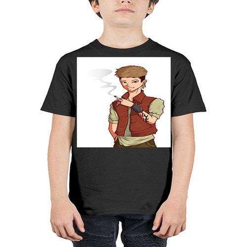 Smoker street boy 61# - anime - Youth Tee Unisex