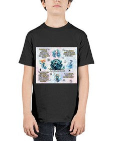 Straight Aquarius 468# - aquarius - Youth Tee Unisex