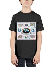 Straight pisces 475# - pisces - Youth Tee Unisex