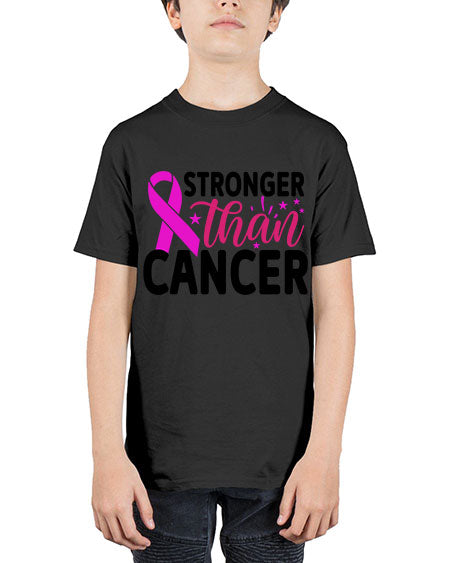 Stronger Than Cancer 6# - breast cancer - Youth Tee Unisex