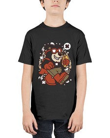 Super bear 236# - cartoon animals - Youth Tee Unisex