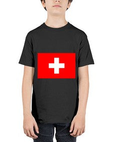 Switzerland 1915# - world flags - Youth Tee Unisex