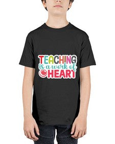 Teaching Is A Work Of Heart 1477# - teacher - Youth Tee Unisex