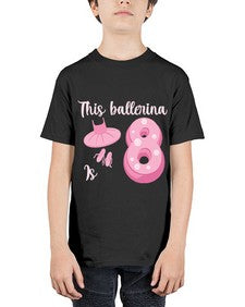 Th birthday ballet dancer ballerina 46# - ballet - Youth Tee Unisex
