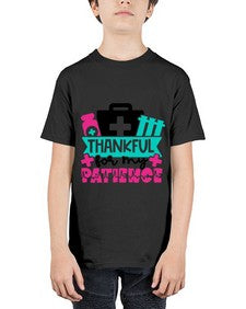 Thankful For My Patience Style Style 1492# - nurse - Youth Tee Unisex