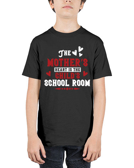 The mother’s heart is the child’s school room Style 221# - kids - Youth Tee Unisex