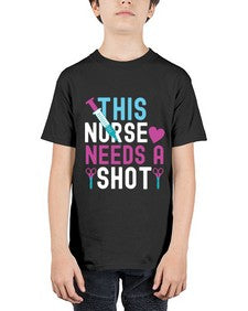 This Nurse needs a shot1560# - nurse - Youth Tee Unisex
