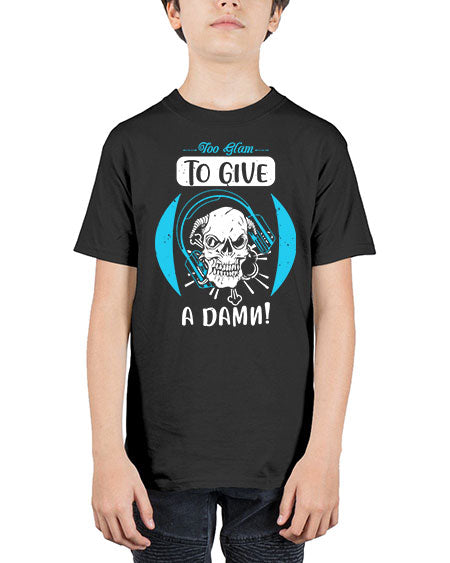 Too glam to give a damn Style 176# - beauty - fashion - Youth Tee Unisex