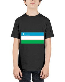 Uzbekistan 2042# - world flags - Youth Tee Unisex