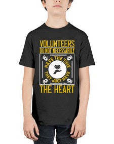 Volunteers do not necessarily have the time they just have the heart Style 13# - volunteer - Youth Tee Unisex