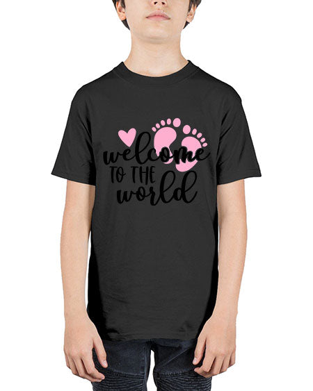 Welcome To The World Style 470# - baby - Youth Tee Unisex