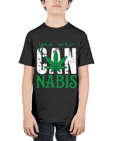 Yes we can nabis 1261# - marijuana - Youth Tee Unisex